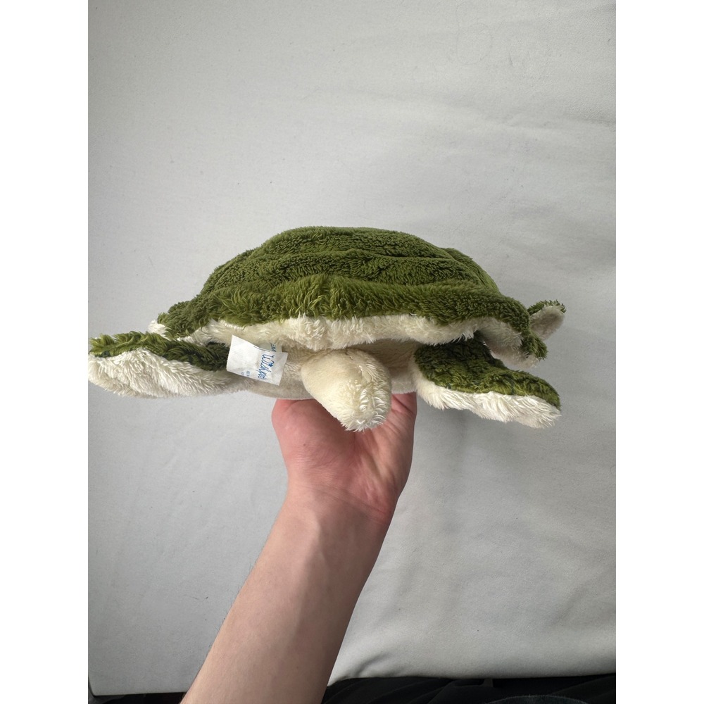 Wishpets Jolene Sea Turtle Plush Green Stuffed Animal Toy 2004 Vintage 10 Inch - Picture 7 of 10
